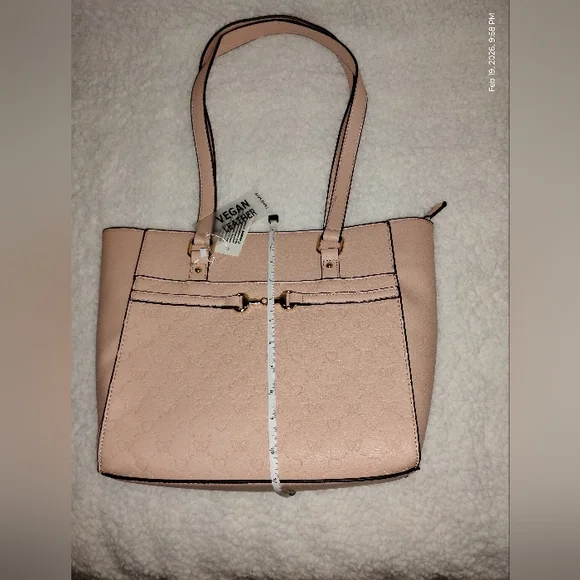 (UNBRANDED) PALE MAUVE MEDIUM TOTE - Picture 4 of 11